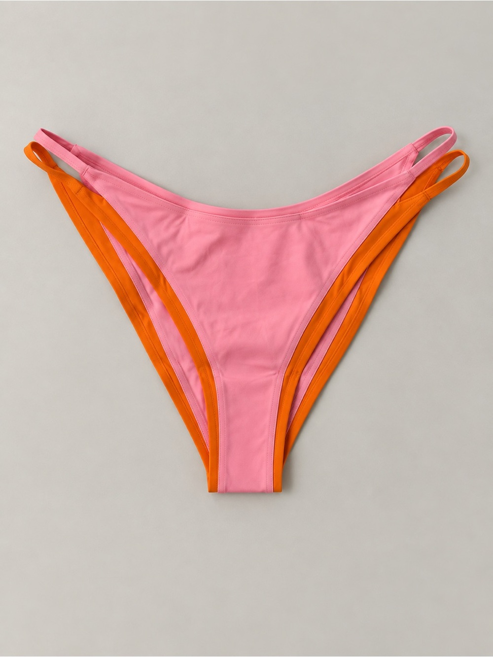 L*SPACE Billie Bikini Bottom in Guava